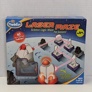 ThinkFun Laser Maze Jr Board Game Science Logic Juniors Complete Tested Working